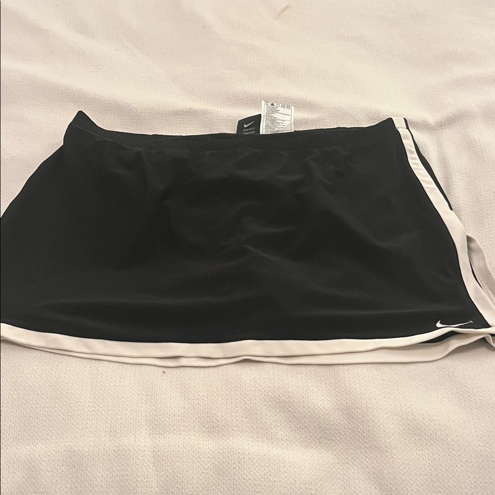 Nike Black and tennis White Women's Skort